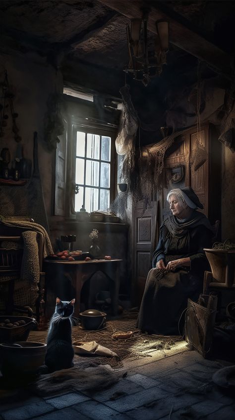 Old witch created with AI by Amanda Church Old Crone Witch, Older Witch Aesthetic, Old Hag Aesthetic, Old Witch Aesthetic, Old Witch Art, Old Halloween Aesthetic, Old Witchcraft, Old Witches, Country Witch