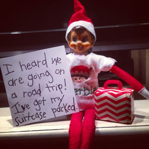 Elf on the shelf road trip Elf Ideas When Traveling, Elf On The Shelf Ideas While Traveling, Elf On The Shelf Trip Ideas, Elf On The Shelf Ideas While On Vacation, Elf On The Shelf Ideas Saturday, Elf On Shelf Travel Ideas, Elf Going On Vacation, Traveling With Elf On The Shelf, Elf On The Shelf Ideas When Traveling