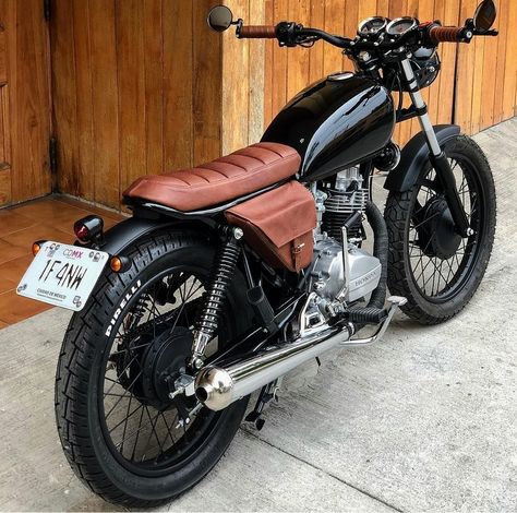 Honda Cb250 Cafe Racer, Cg125 Cafe Racer, Honda Scrambler 125, Cafe Racer Bikes Vintage, Honda Cb 125, Honda Cafe Racer, Simson Moped, Honda Cb125, Honda Cg125