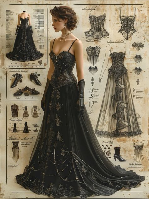 #BEAUTY, #RELATIONSHIPS #Fashion #Animals #Outfits #Winter Outfits #Animals Black Enchanted Dress, Reign Dresses Aesthetic, Goth Fancy Dress, Alt Wedding Outfits, Dark Wedding Dress Aesthetic, Dark Fairytale Ballgown, Elegant Black Dress Outfit, Dark Dresses Aesthetic, Maskerade Dresses