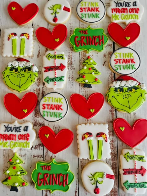 Decorated Sugar Cookies, Themed Events, Floral Designer, Wonderful Time Of The Year, Holiday Decorations, Time Of The Year, Wonderful Time, Sugar Cookies, Grinch