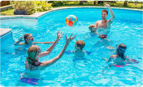 Fun Pool Games, Fun Water Games, Swimming Games, Swimming Pool Games, Pool Party Games, Water Kids, Pool Stuff, Swimming Party, Pool Fun