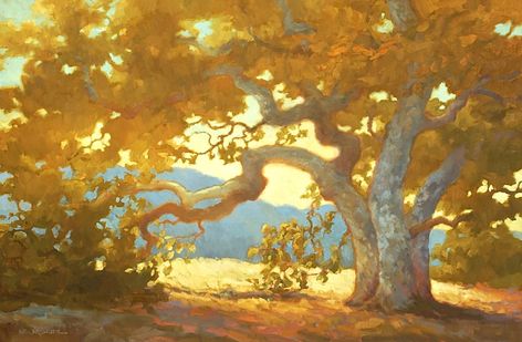 Trees | OutdoorPainter Native American Prayers, Tree Paintings, Sycamore Tree, Tree Drawing, Old Paintings, Landscape Illustration, Artist Gallery, Artist Websites, Tree Art