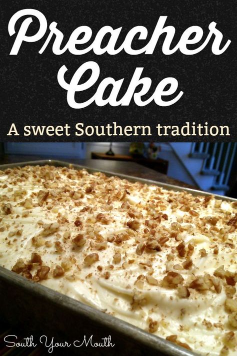 South Your Mouth: Preacher Cake Recipes With Crushed Pineapple, Capirotada Recipe, Preacher Cake, Easy Baked Pork Chops, Hummingbird Cake Recipes, Moist Cake Recipe, Moist Cake, Crushed Pineapple, Moist Cakes