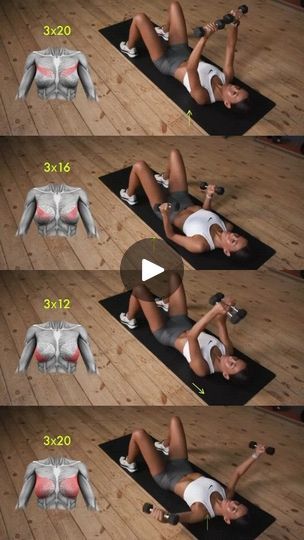 Workout Women, Homemade Cupcakes, Everyday Workout, Chest Muscles, Fit Girl Motivation, Spanish Rice, Benefits Of Exercise, Chest Workouts, Chest Workout