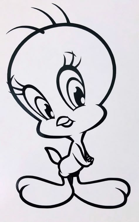 Tweety Bird Tattoo, Tweety Bird Drawing, Bugs Bunny Drawing, Wallpaper Nike, Aesthetic Nike, Jordans Nike, Outfit Nike, Sette Nani, Outlet Nike