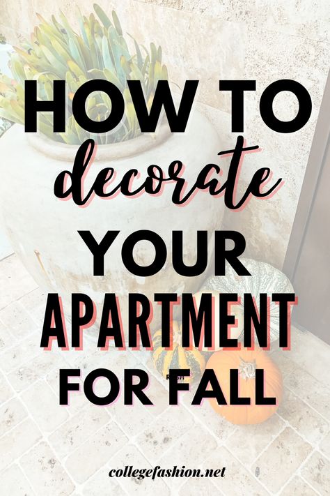 Decorate Apartment Door, Fall Balcony Decor Apartment, Fall Decor For Apartment, Fall Decor Room Bedrooms, Apartment Fall Decor, Simple Fall Porch Decor, Apartment Door Decor, Fall Decor Apartment, Ways To Decorate Your Apartment