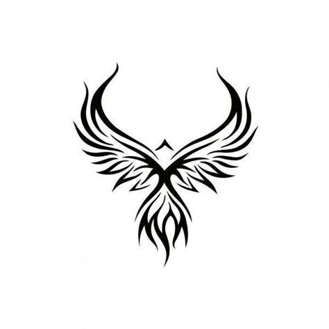 Small Black Tattoos, Stammestattoo Designs, Phönix Tattoo, Freedom Tattoos, Kunst Tattoos, Phoenix Tattoo Design, Eagle Tattoos, Irezumi Tattoos, Geniale Tattoos