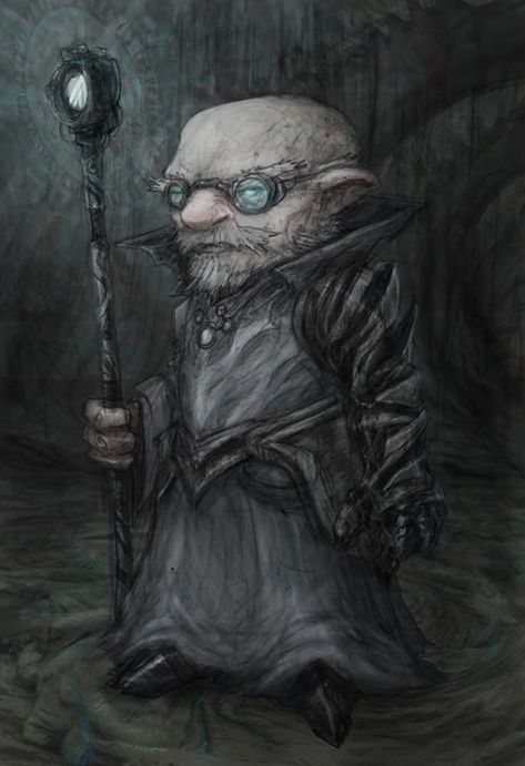 Gnome Dnd, Evil Gnome, D D Character Ideas, Virtual Tabletop, D D Monsters, Call Of Cthulhu, Dungeons And Dragons Characters, High Fantasy, Cthulhu