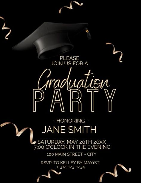 Graduation Party Graduation Party Itinerary, 2024 Graduation Invitations, Graduation Dinner Invitations, Grad Party Invites Invitation Templates, Graduation Party Flyer, Graduation Flyers Party Invitations, Event Flyers, Online Ads, New Me