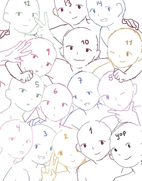 17 People Drawing Base, 16 People Drawing Base, Art Base Multiple People, Large Group Drawing Base, Group Of 15 Drawing Base, 10 People Group Photo Drawing, Oc Group Base, Five Person Group Poses Drawing, Art Collab Base 3 People