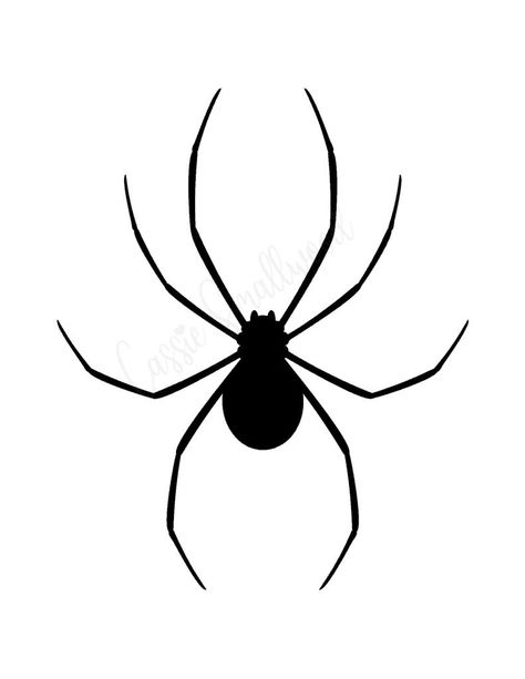 Spider Tattoo Easy, Spider Stencil Free Printable, Easy Halloween Drawings Ideas, Tattoo Stencils Spider, How To Draw Spider, Doodle Art Designs Easy, Easy Tattoos For Men, Tattoo Template Printables, Spider Drawing Easy