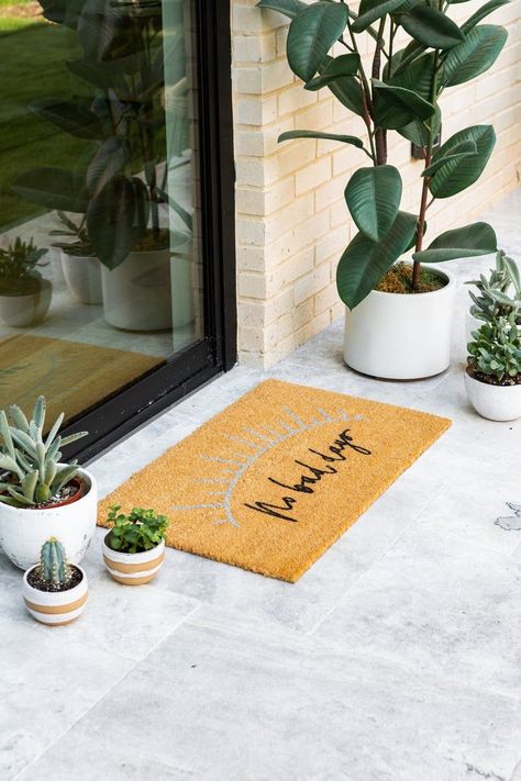 Homemade Home Decor Items on Etsy JoJo Fletcher Doormat #jojofletcher #etsyfinds #etsy #homedecor #interiordesign #designideas #handmade #handcrafted #homedecorations Handmade Home Decor Ideas, Boho Room Ideas, Indoor Succulent Planter, Jojo Fletcher, Cactus Plant Pots, Ceramic Jewelry Dish, Succulent Garden Indoor, Wall Mounted Planters, Ceramic Succulent Planter