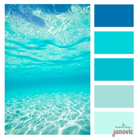 Get #ColorInspiration from everything around you before summer ends. #Beach #sands #Water #Color Pool Blue Color Palette, Turqiouse Color Palette, Water Pallete Color Schemes, Water Blue Color Palette, Color Palette Aqua, Water Palette Color, Blue Summer Color Palette, Ocean Colors Palette, Summer Beach Color Palette