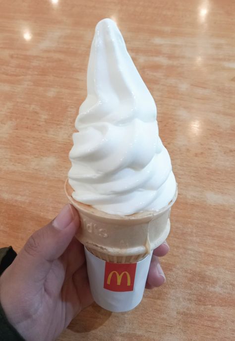 Cone Ice Cream MCD Ice Cream Mcd, Cone Ice Cream, Vanilla Ice, Vanilla Ice Cream, Vanilla, Ice Cream, Cream