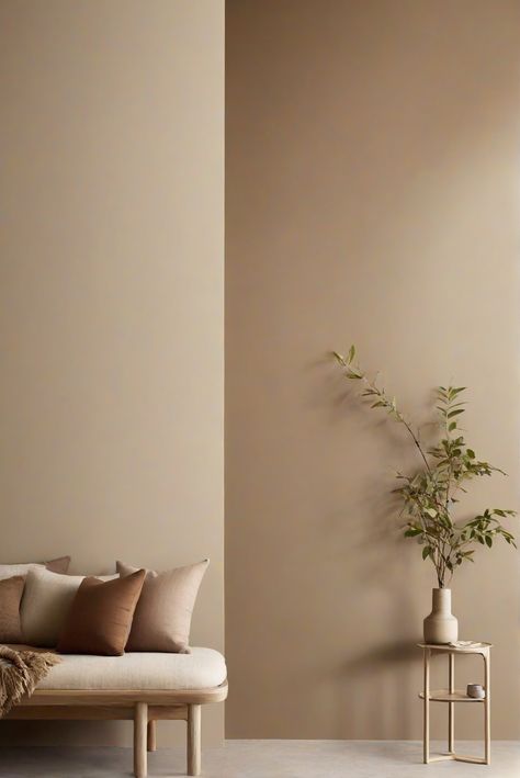 Dulux Earthy Palette: Transform Spaces with Natural Hues! - upgradesign.blog Wall Color Minimalist, Clay Colored Walls Living Rooms, Plastic Paint Wall Colour, Earthy Feature Wall, Wall Colour Inspiration, Dulux Earthy Colours, Earthy Paint Colors Living Rooms, Plaster Wall Colors, Drawing Room Wall Color Ideas