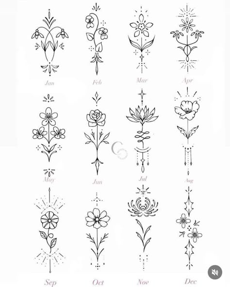 June Zodiac Sign Tattoo, October Scorpio Flower Tattoo, Birth Flower With Initial Tattoo, Good Energy Tattoo Ideas, Number And Flower Tattoo, Libra Tattoo Elements, Dainty Tattoos Arm, Birthflower Zodiac Tattoo, Scorpio Birth Flower