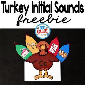 Turkey Initial Sounds Fall Morning Tubs Kindergarten, Thanksgiving Syllables Free, Thanksgiving Stations, Thanksgiving Prek, Thanksgiving Literacy Centers, November Centers, Thanksgiving Literacy Activities, Thanksgiving Literacy, Thanksgiving Activities For Kindergarten