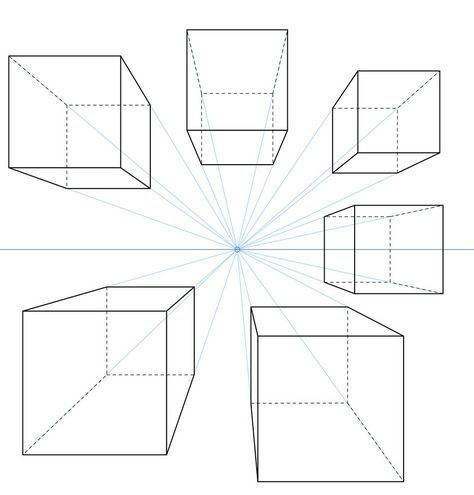 1 Point Perspective Shapes, Cubes In Perspective, Line Perspective Drawing, Cube Perspective Drawing, Geometrical Design Drawing, 2 Dimensional Shapes, One Perspective Drawing, Two Point Perspective Drawing, 1 Point Perspective Drawing