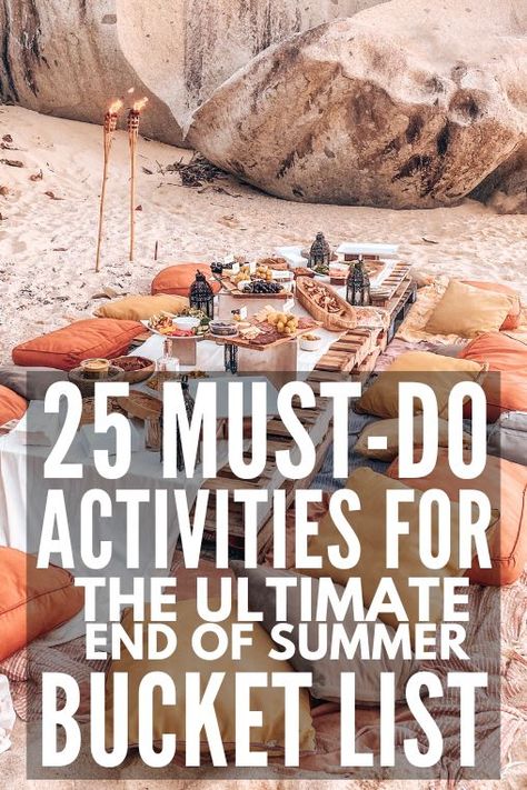 End-of-Summer Bucket List Create Memories, Summer Bucket Lists, Summer Bucket, Summer Adventures, End Of Summer, Adventure Awaits, Don't Let, Bucket List