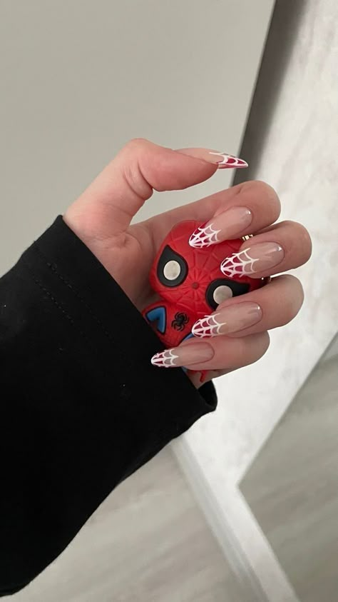 Marvel Nails, Disneyland Nails, Nail Growth Tips, Holloween Nails, Wow Nails, Gel Nails At Home, Simple Gel Nails, Colored Acrylic Nails, Her Nails