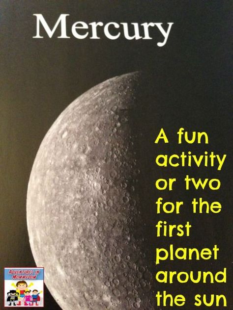 My kids loved the hands on aspect of this Mercury lesson and how messy they were by the end of the lesson. Mercury Preschool Activities, Mercury Planet Project, Mercury Craft, Planet Project Ideas, Preschool Planets, Space Inquiry, Astronomy For Kids, Planets Activities, Solar System Unit