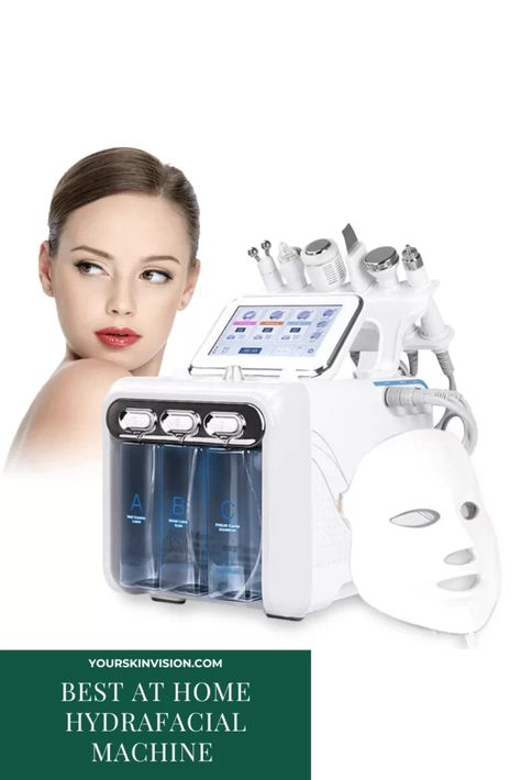 5 Best At Home Hydrafacial Machine In 2023 - YourSkinVision Hydrafacial Machine, Diamond Microdermabrasion, Oxygen Facial, Skin Therapist, Facial Devices, Microdermabrasion Machine, Skin Advice, Facial Toning, Gel Primer