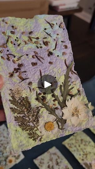 1.3K reactions · 117 shares | Plantable Flower Seed Paper! Can't wait to spend the weekend with my sisters!! First time making it so be kind 😅

#plantablepaper #seedpaper  #artbykellyduval #wilmingtonnc #target #sisterhood #crafts #artist #crafty #craftymoms | Kelly Duval | Taylor Edwards · Call Your Sister Cement Ideas, Flower Seed Paper, Flower Projects, Flower Displays, Plantable Paper, 2025 Wedding, Gardening Hacks, Environmental Education, Paper Making