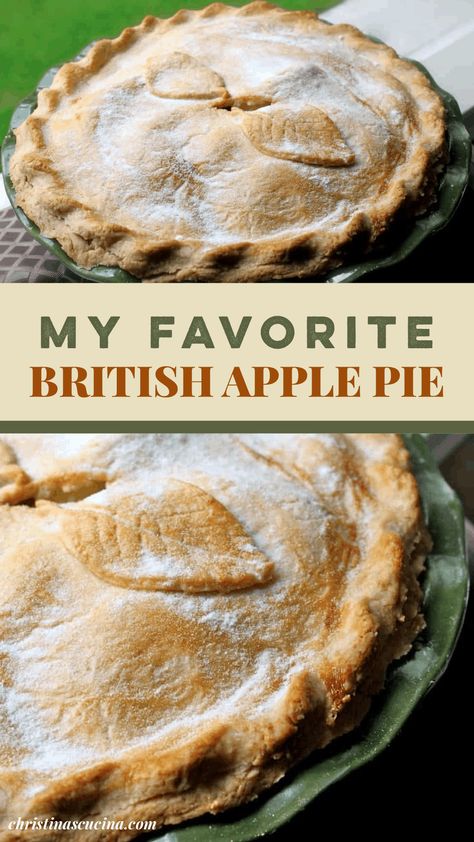 Apple Pie Pastry, Ideas For Brunch, British Baking Show Recipes, Dessert Pies, Apple Pie Recipe Easy, British Cooking, Recipes Fruit, British Recipes, Baking Treats