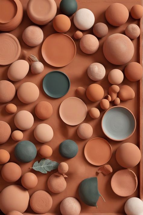 Terra Cotta, Color Matches, Best Colors, Magic Terra Cotta Architecture, Terra Cotta Interior Design, Terra Cotta Office, Terra Cotta Aesthetic, Terra Cotta Color Palette, Terracotta Color Scheme, Sage And Terracotta, Earth Tones Palette, Terracotta Color Palette