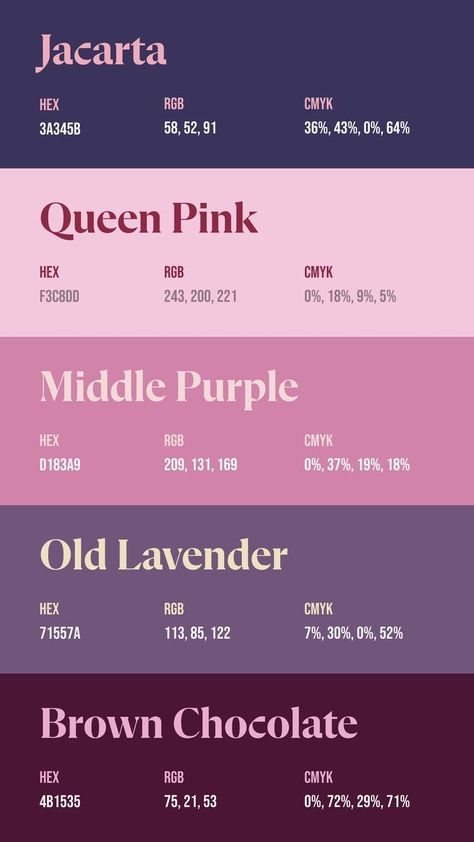 Rgb Palette, Pantone Colour Palettes, Purple Color Palettes, Color Design Inspiration, Hex Color Palette, Color Palette Challenge, Hex Color, Palette Art, Color Schemes Colour Palettes