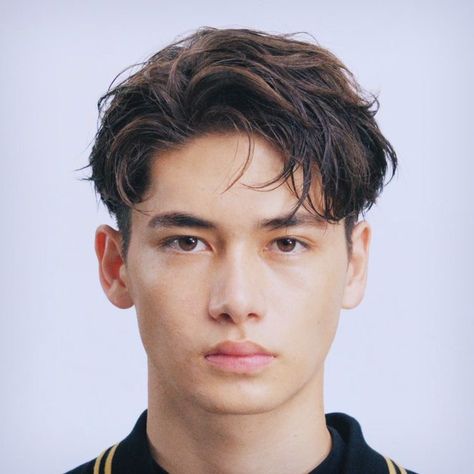 Men’s Hairstyles With Cowlick, Mens Short Thick Haircut, Perm Wavy Hair Men, 80/20 Split Haircut Men, Haircuts For Men Round Face Shape, Men’s Hair Asian, Side Part Undercut Men, Short Haircuts For Men With Thick Hair, Short Side Part Haircut Men