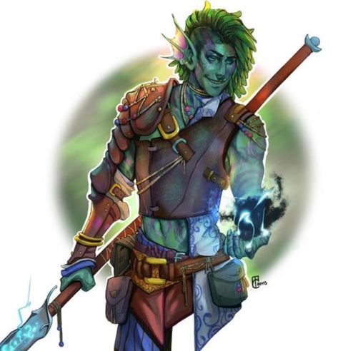 Triton Warlock, Roleplay Characters, Fantasy Portraits, Fantasy Races, Dungeons And Dragons Characters, Dnd Art, Fantasy Rpg, Fantasy Inspiration, Dnd Characters