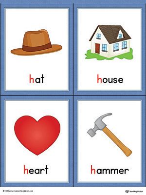 Letter H Words and Pictures Printable Cards: Hat, House, Heart, Hammer (Color) Worksheet.The Letter H Words and Pictures Printable Cards can be used for flashcards, various games, and help your student associate unfamiliar words with a picture. Colorful picture cards for the words: hat, house, heart, and hammer. Vocabulary Cards With Pictures, Letter H Flashcards, H For Hat, Letter H Words, H Letter Words, H Is For Hat, Alphabet Word Wall Cards, Hat Pictures, Preschool Alphabet Printables