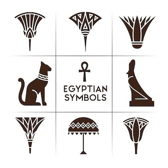 Page 2 | Egyptian symbols Vectors & Illustrations for Free Download | Freepik Pharaonic Symbols, Egypt Decorations, Goddess Symbols, Ancient Egyptian Symbols, Egyptian Symbols, Ancient Symbols, Ancient Egyptian, Premium Vector, Graphic Resources