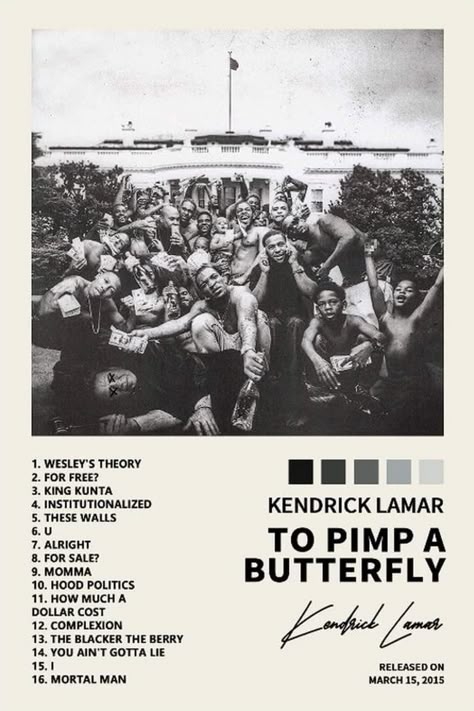 Kendrick Lamar Album, To Pimp A Butterfly, Artist Posters, Minimalist Music, Album Wall, Hip Hop Poster, Posters To Print, Posters For My Room, Music Poster Ideas