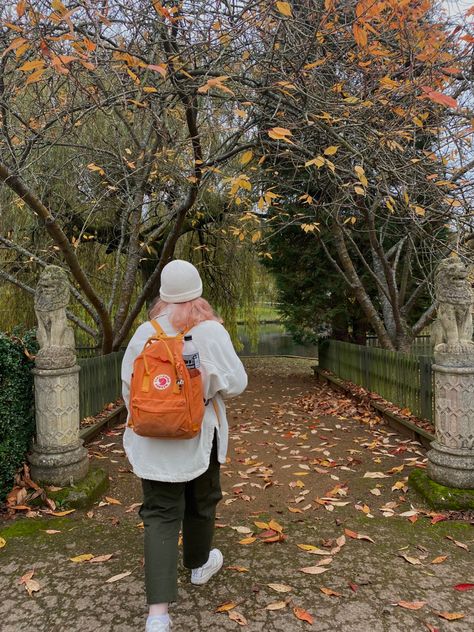 Brown Kanken Backpack, Fall Raven Kanken Backpack Embroidery, Fjallraven Kanken Backpack Acorn, Red Fjallraven Kanken, Kanken Deep Forest, Fjallraven Kanken Orange, Kanken Classic, Wildlife Park, Future Outfit