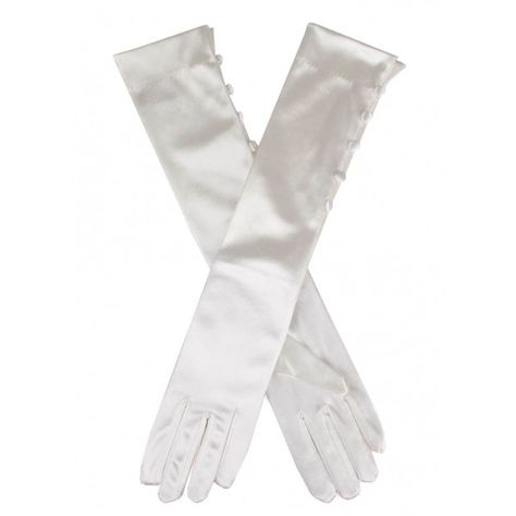 Women's Long Satin Gloves with Buttons ($31) ❤ liked on Polyvore featuring accessories, gloves, satin evening gloves, formal gloves, evening gloves, wet look gloves and long satin gloves Long Satin Gloves, Leather Gloves Ladies, Blue Aesthetic Grunge, Black Lace Gloves, Rich Outfits, Satin Gloves, Gloves Long, Leather Gloves Women, Evening Gloves