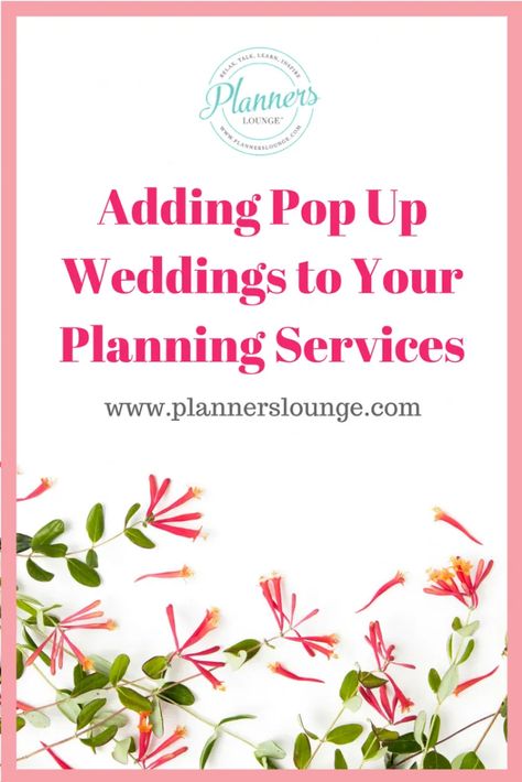 Pop Up Wedding, Get Clients, Event Activities, How To Get Clients, Up Wedding, Event Planning, Family Members, Got Married, Getting Married