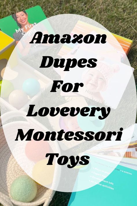 Lovevery Montessori Toy Dupes from Amazon | Reviewing Lovevery Play Kits Lovevery Diy, Montessori Amazon, Nursery Montessori, 8 Month Baby, Montessori Nursery, Montessori Art, Baby Montessori, Toys Montessori, Gift Ideas For Kids