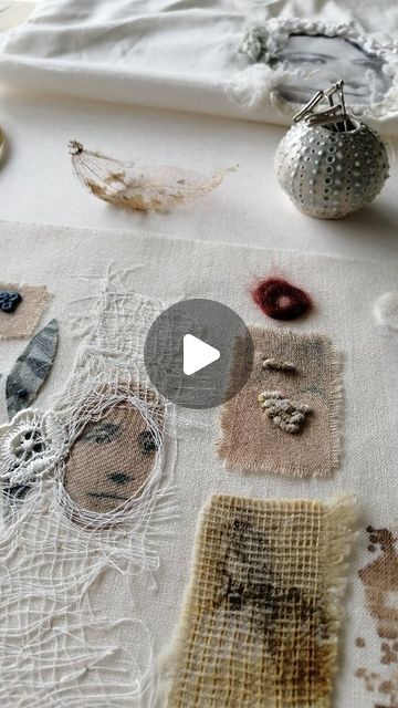 Erika Lujano on Instagram: "Dentro de nuestro próximo taller de Collage textil desarrollarás tu capacidad para componer a partir de diferentes materiales textiles.     El collage textil es una técnica muy sensorial ya que además de construir y deconstruir con los elementos, las texturas juegan una parte importante del foco visual en las piezas.  Realizaremos aplicaciones textiles, montaje y   algunas ejecuciones con bordado para otorgar acentos visuales.  Collage textil 16 y 17 Marzo 2 sesiones en vivo con grabaciones disponibles durante 6 semanas. Vía Zoom  Reserva tu lugar enhebra.colectivo@gmail.com  #collagetextil #artetextil #textileart" Textile Collage, Textiles, Collage, Art