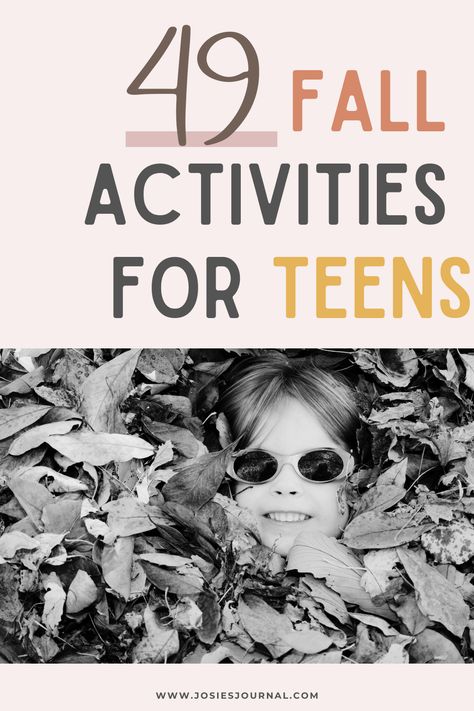 fall activities Teen Activity Ideas, Fall Teen Party, Fall Activities For Teens, Fun Activities For Teenagers, Teenage Daughter Humor, Fun Fall Activities For Kids, Teen Activities, Fall Activities For Kids, Period Party