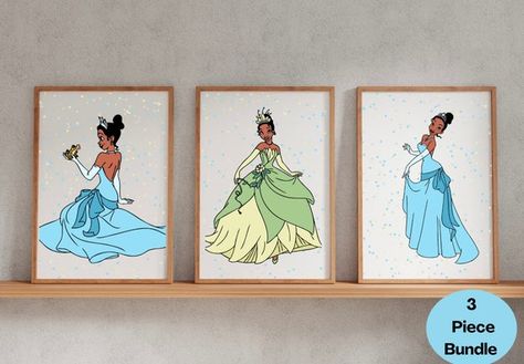 Princess Tiana Bedroom, Princess Tiana Blue Dress, Tiana Bedroom, Tiana Blue Dress, Frog Bedroom, Princess Theme Bedroom, Frog Nursery, Frog House, Bedroom Theme