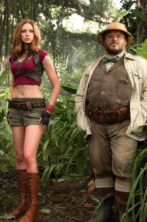 Lumberjack Costume Female, Indiana Jones Costume Women, Jumanji Costume, Lumberjack Costume, Indiana Jones Costume, Hallowen Ideas, Game Outfit, Karen Gillan, Welcome To The Jungle