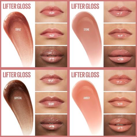 Lifter Gloss Swatches, Maybelline Lifter Gloss Swatches, Maybelline Lip Lifter Gloss, Lifter Gloss Maybelline, Siri Questions, Maybelline Gloss, Maybelline Lip Gloss, Maybelline Lifter Gloss, Maybelline Lifter