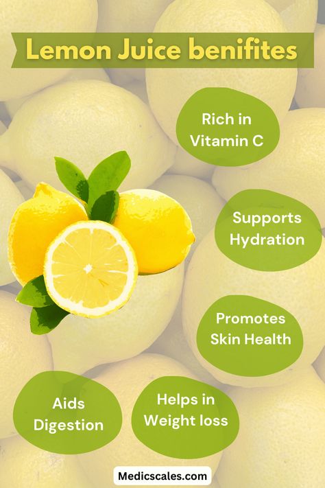 Lemon juice is a powerhouse of Vitamin C, boosting immunity and brightening your skin naturally. Sip daily for a refreshing dose of health! 🍋✨  #lemonjuice #lemonjuicebenefits #healthydrinks #naturalremedies #healthylifestyle #vitaminc #weightloss #lemonjuiceskincare #energyboost #immunityboost Boosting Immunity, Lemon Juice Benefits, Juice Benefits, Health Inspiration, Immune Boosting, Boost Energy, Lemon Juice, Healthy Drinks, Vitamin C