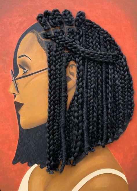 3d Canvas, Natural Hair Art, African Crafts, Afrique Art, Black Art Painting, Black Art Pictures, Dope Art, Afro Art, Hair Painting