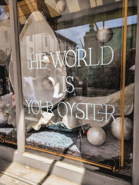 The world is your oyster 🦪 Some inspiring Monday words from The Paris Market! Oyster Party, Pearl Theme, Paris Market, Week Inspiration, Paris Markets, The World Is Your Oyster, World Is Your Oyster, Career Vision Board, Savannah Ga