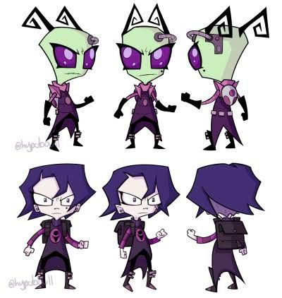 Tak Invader Zim Fanart, Tak Invader Zim, Invader Zim Oc, Grr Invader Zim, Invader Zim Fanart, Invader Zim Characters, Homestuck Characters, Space Boy, Invader Zim