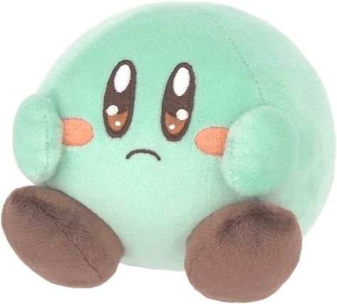 Kirby Plush, Chocolate Mint, Kawaii Plushies, Cute Plush, Mint Chocolate, Phone Themes, Plush Dolls, Kirby, Soft Toy